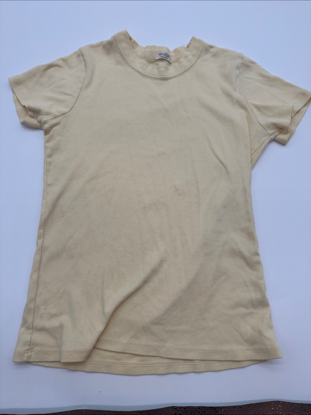 John Galt Brandy Melville yellow tshirt one size